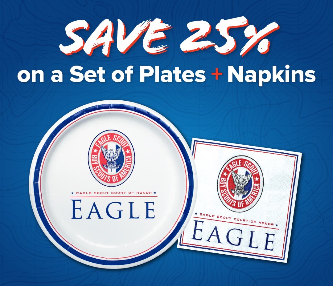 Save 25% on a set of plates and napkins